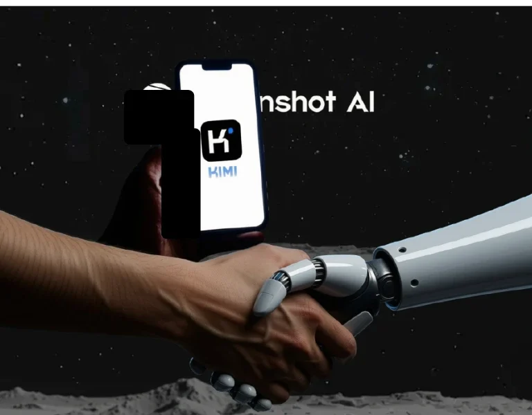 Moonshot AI Kimi K3 public download announcement with futuristic AI interface